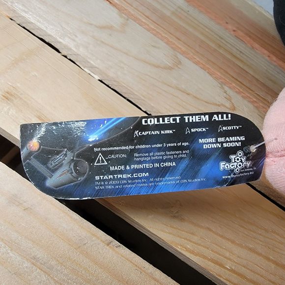 Star Trek Plush (Toy Factory) Captain Kirk NWT / Uhura - Picture 3 of 5